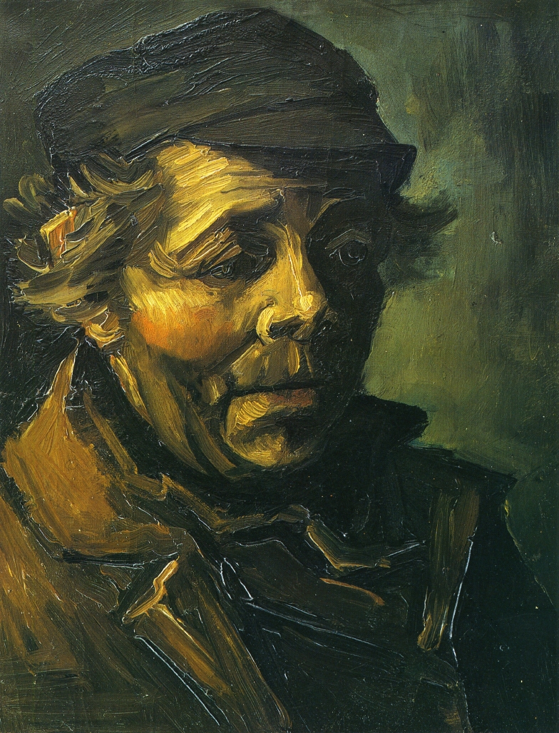 Картина Ван Гога Портрет крестьянина в кепке 1884